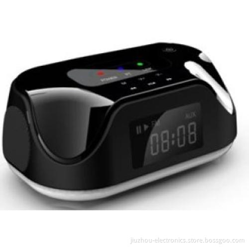 Bluetooth Wireless Speaker with FM Radio and clock Alarm